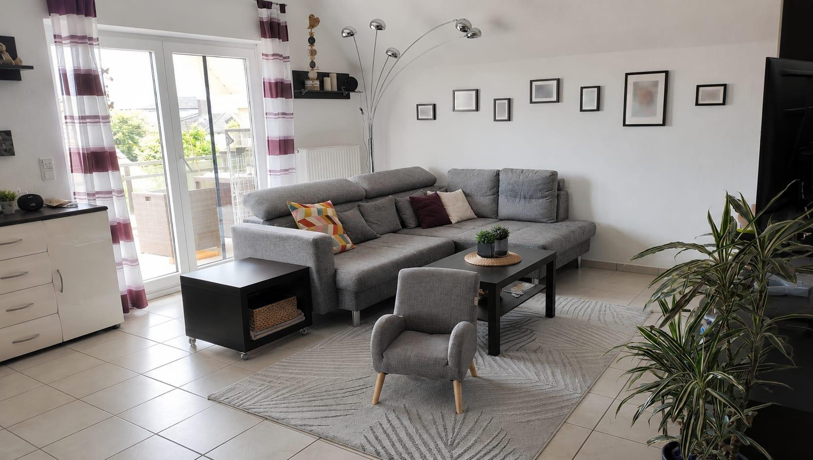 gepflegte 4-Zimmer-Wohnung in Ortsrandlage – Einhausen – Vorschaubild 2