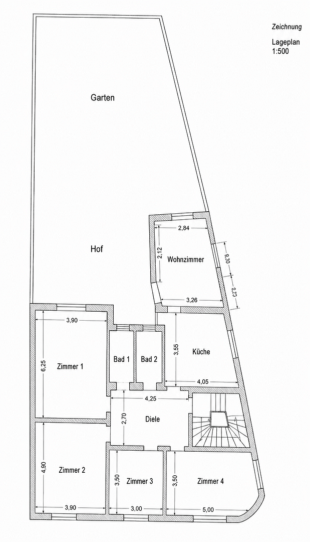 Schöne 5- Zimmerwohnung mit privatem Garten – Kyffhäuser Sr. 17, 41061 Mönchengladbach(Innenstadt) – Vorschaubild 12