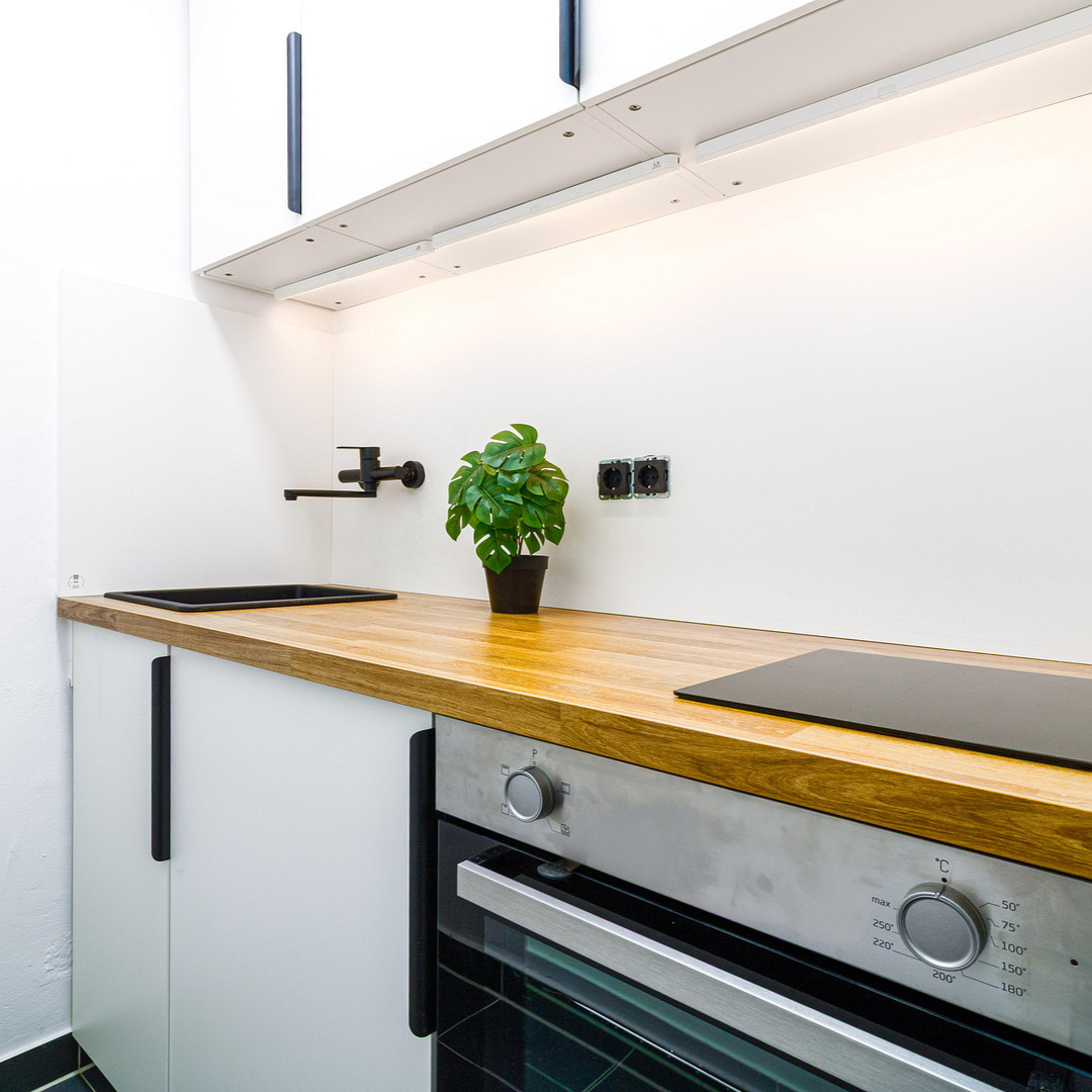 Frisch renoviertes, voll möbliertes 1-Zimmer-Apartment in München – provisionsfrei, sofort verfügbar – München(Fürstenried) – Vorschaubild 5