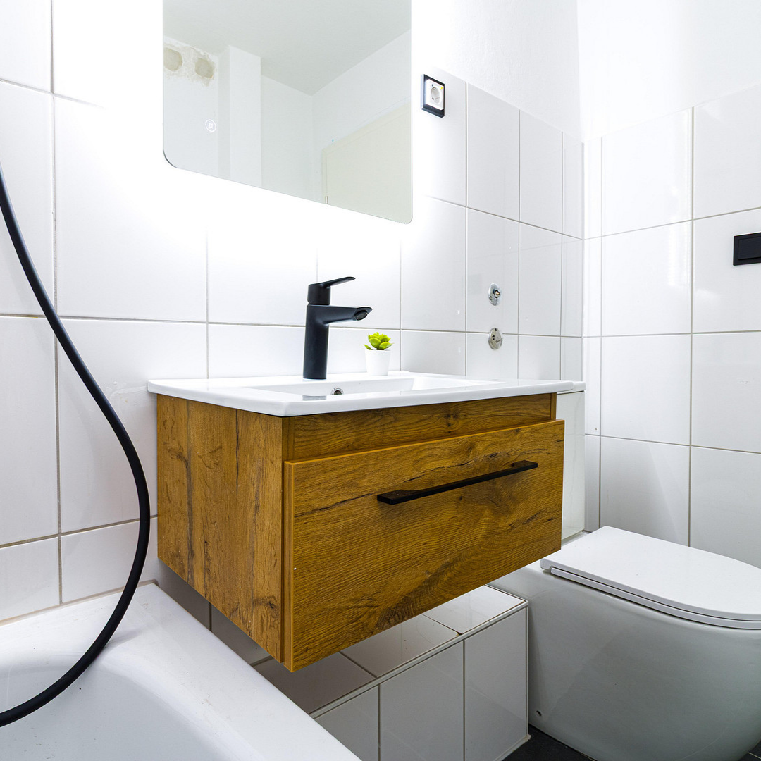 Frisch renoviertes, voll möbliertes 1-Zimmer-Apartment in München – provisionsfrei, sofort verfügbar – München(Fürstenried) – Vorschaubild 4