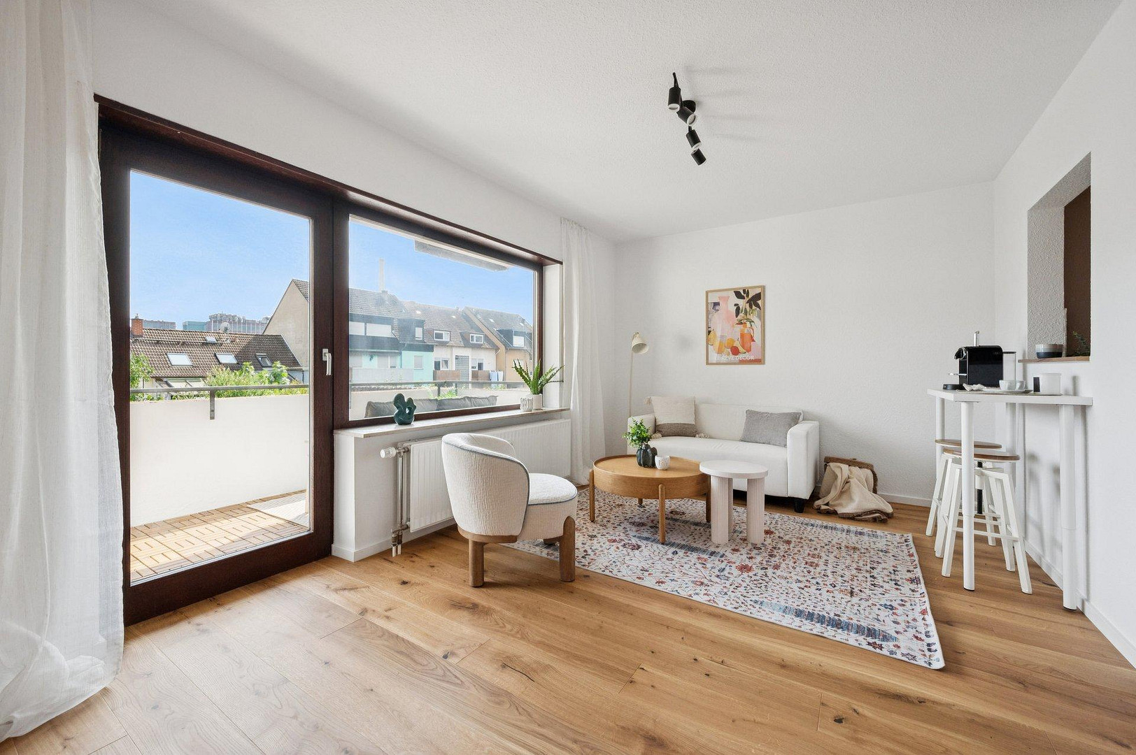 Vorne Stadt, hinten grüne Gärten – 2 Zimmer in Neckarau mit Balkon – Mannheim(Neckarau) – Vorschaubild 2