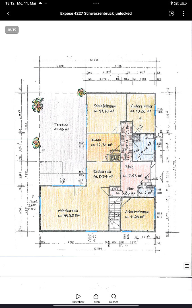 🏡Modernisierter Winkel-Bungalow auf 788 m² Grundstück – provisionsfrei direkt vom Eigentümer – Schwarzenbruck(Gsteinach) – Vorschaubild 4