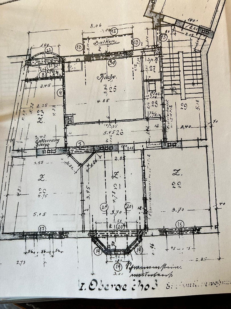 Lichtdurchflutete 4-Zimmer-Altbauwohnung mit zwei Balkonen in schöner Hoflage von Grafenberg – Ludenberger Straße 11, 40629 düsseldorf(Grafenberg) – Vorschaubild 16