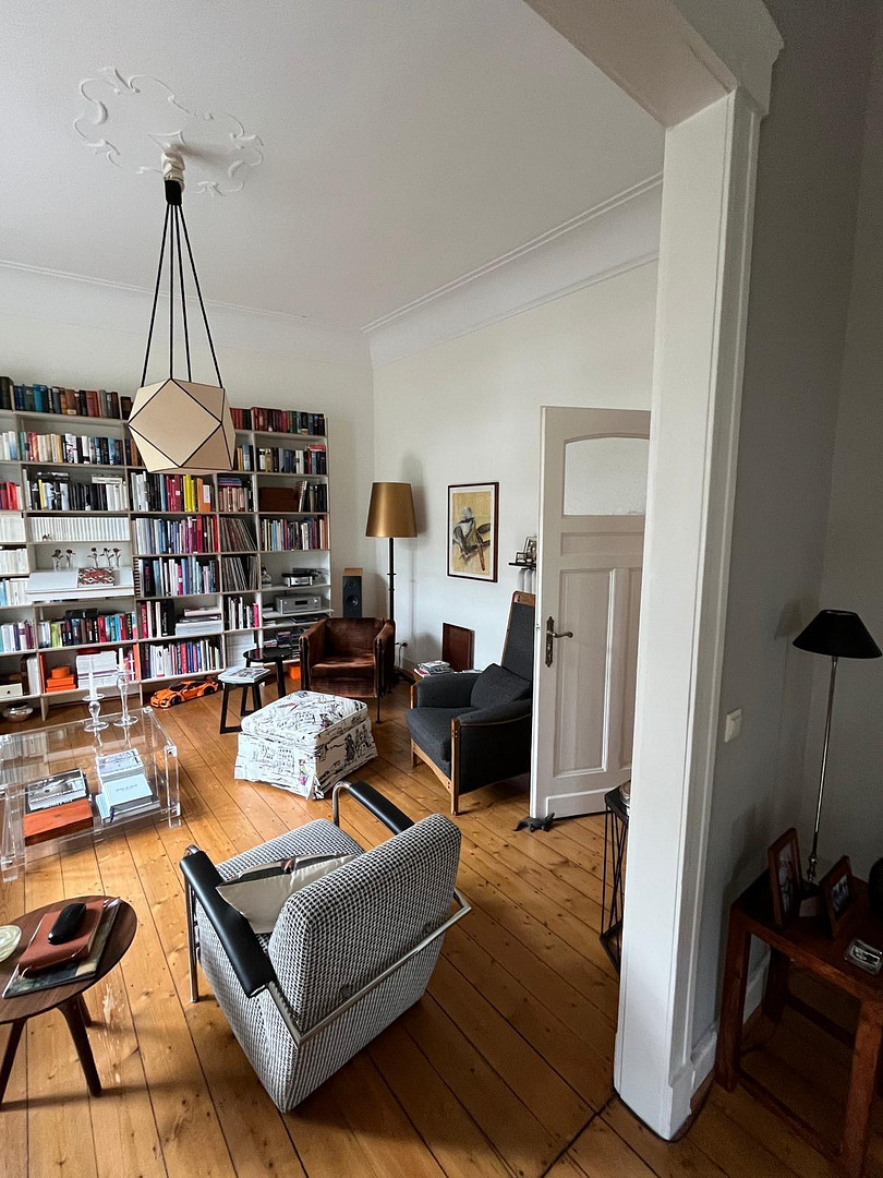 Lichtdurchflutete 4-Zimmer-Altbauwohnung mit zwei Balkonen in schöner Hoflage von Grafenberg – Ludenberger Straße 11, 40629 düsseldorf(Grafenberg) – Vorschaubild 3