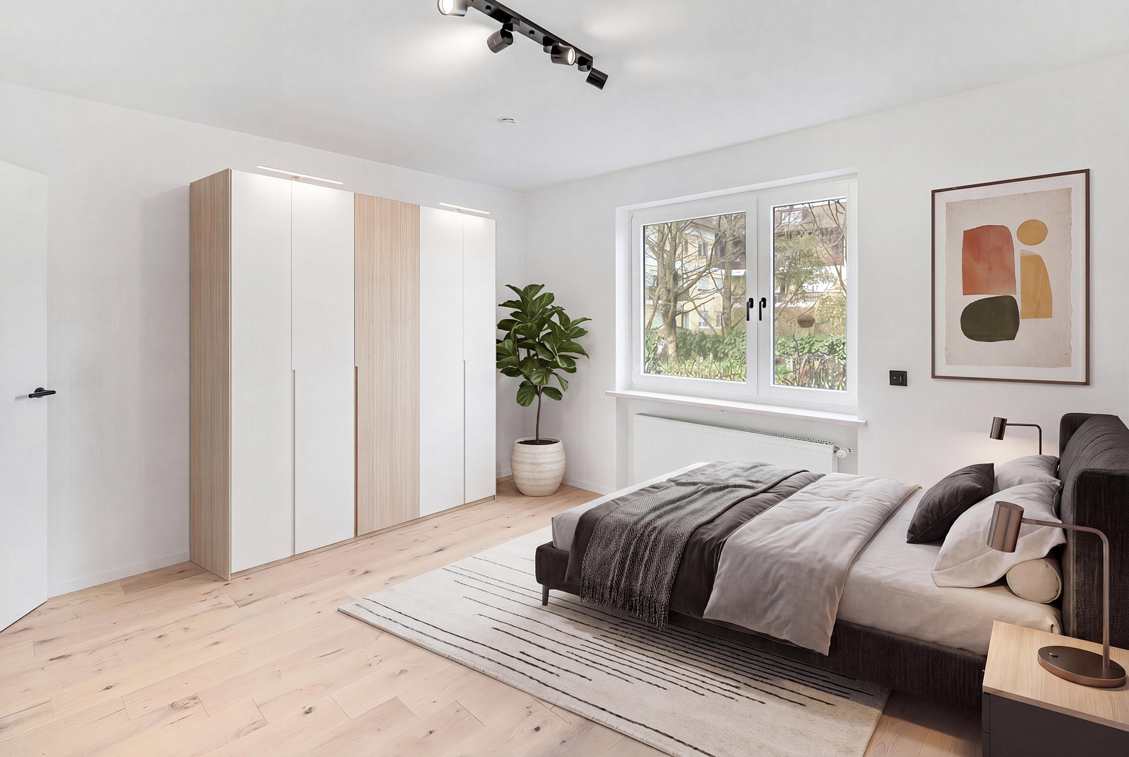 PROVISIONSFREI: Umfassend sanierte 3-Zi-Wohnung mit 2xLoggia, Bogenhausen English speaking – Zimmermannweg 2, 81927 München(Denning) – Vorschaubild 2