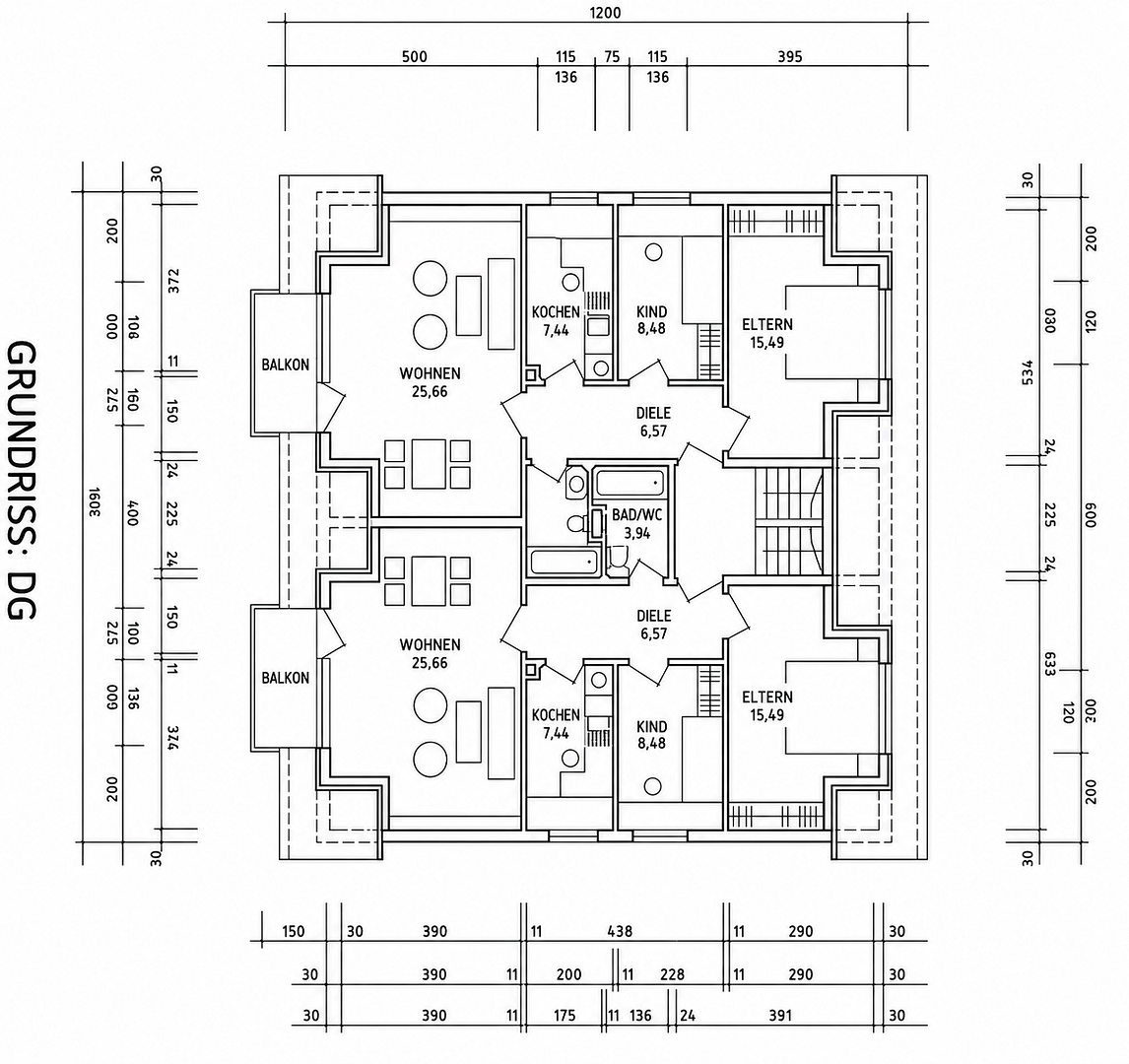 Helle 2-ZKB-Dachgeschosswohnung mit Balkon und Stellplatz in Trier-Pfalzel – 54293 Trier(Pfalzel) – Vorschaubild 10