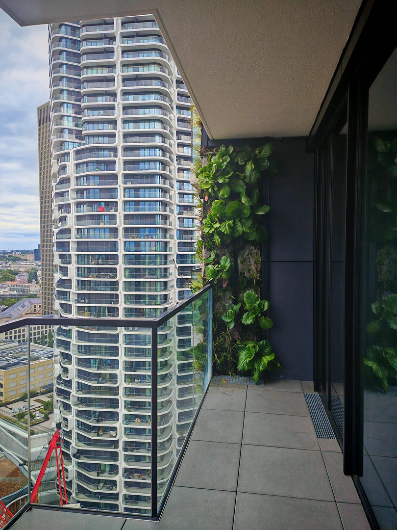 EDEN Tower Frankfurt: Exklusives 2-Zimmer-Apartment im 23. OG mit Skyline-Blick und Balkon – Foto 8
