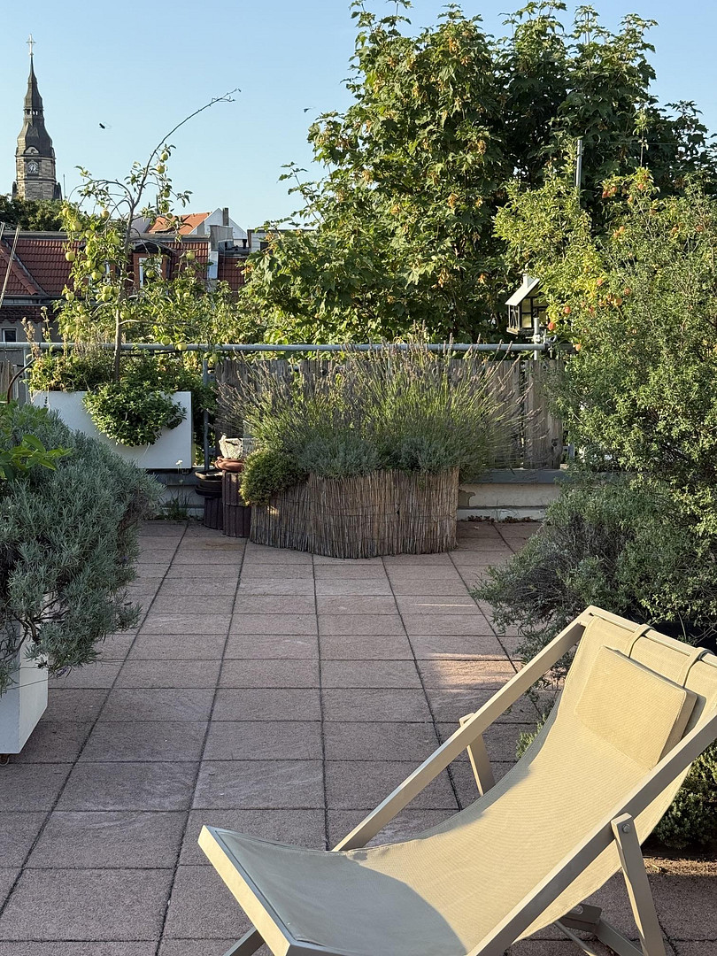 Denkmalgeschützte Maisonette · 137m²· 70 m²Dachterrasse · Aufzug · Bezugsfrei · Leipzig Zentrum-Nord – Ernst-Pinkert-Str. 11, 4105 Leipzig(Zentrum) – Vorschaubild 22