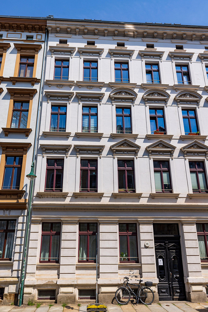 Denkmalgeschützte Maisonette · 137m²· 70 m²Dachterrasse · Aufzug · Bezugsfrei · Leipzig Zentrum-Nord – Ernst-Pinkert-Str. 11, 4105 Leipzig(Zentrum) – Vorschaubild 25