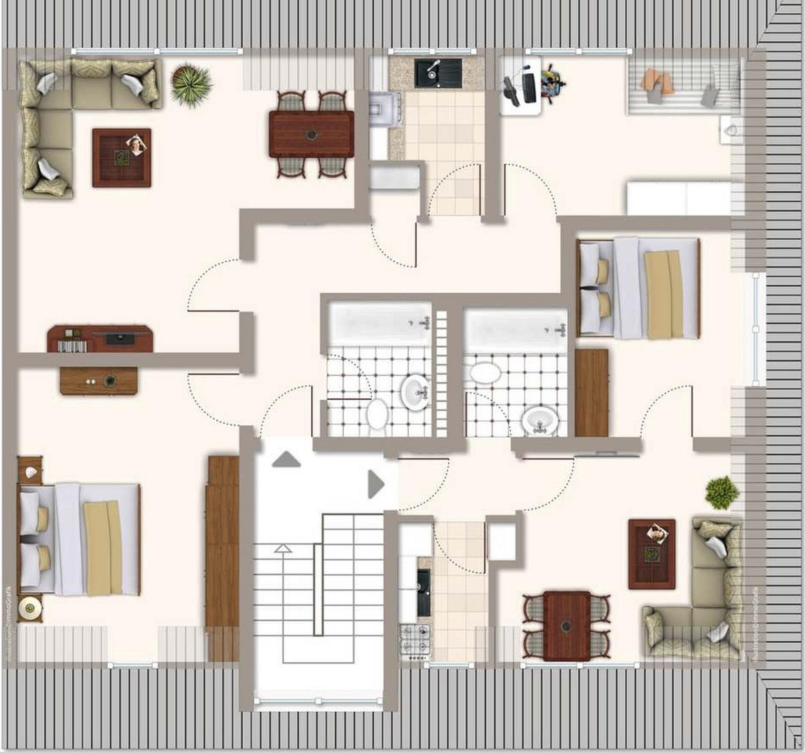 3 Zimmer DG Wohnung zentral in MG Eicken – Mönchengladbach(Innenstadt) – Vorschaubild 13