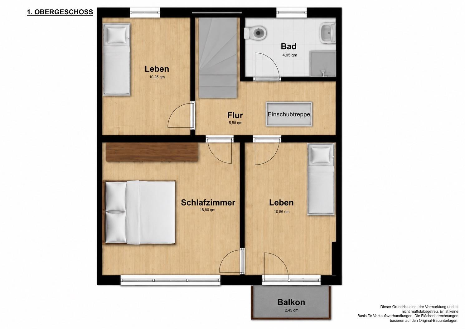Gepflegtes Reihenhaus in Braunschweig/Lamme - von privat – Braunschweig(Lamme) – Vorschaubild 13