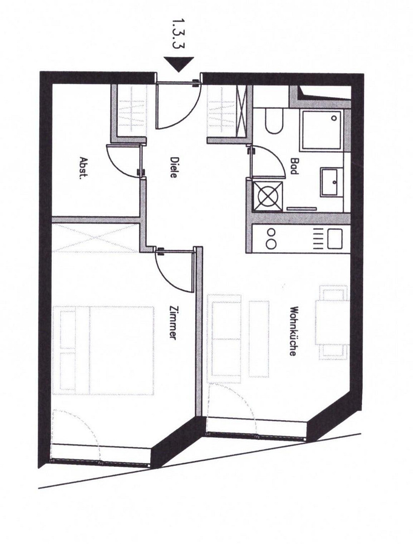 2 Zimmer Wohnung in Living 108 Apartmenthaus, Provisionsfrei, Aufzug, Sportraum, Dachterrasse – Chausseestr 108, 10115 Berlin(Mitte) – Vorschaubild 14