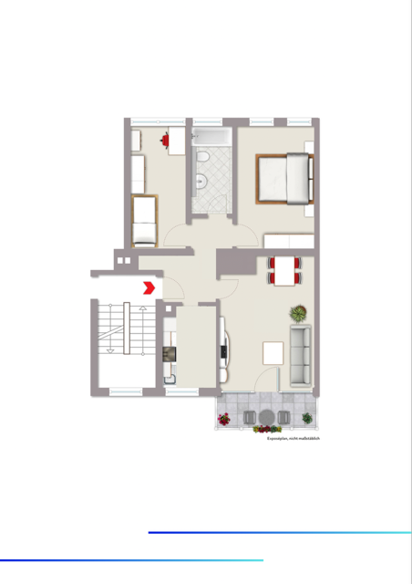 Zentral wohnen – ruhig leben: 3-Zimmer-Wohnung in Koblenz – Straßburgerstr. 1, 56070 Koblenz – Vorschaubild 13