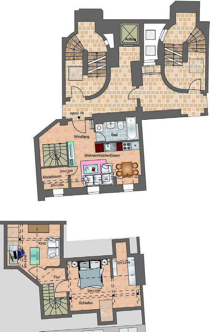 Attraktive Wohnung im Zentrum von Dresden *provisionsfrei* zum Vermieten oder für Eigenbedarf – Alfred-Althus-Straße 2a, 1067 Dresden(Altstadt) – Vorschaubild 11