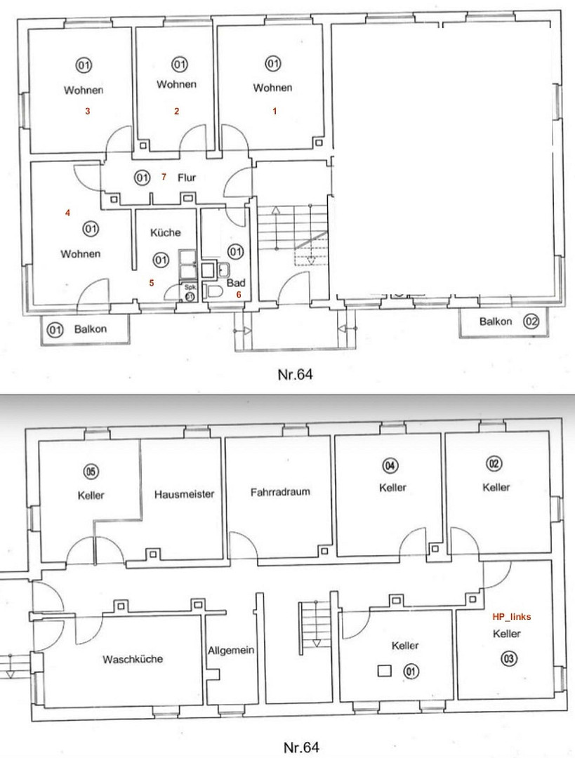 Direkt am Rhein in Koblenz - 4 ZKB EBK 75 qm – Brunnenstr., 56075 Koblenz - Stolzenfels KRIPP – Vorschaubild 22