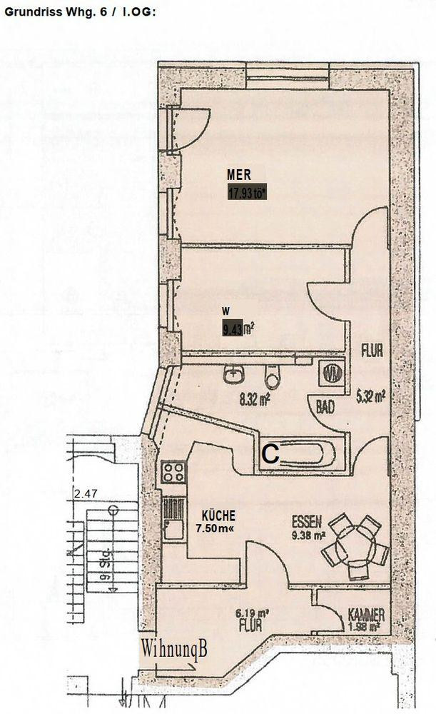 Altbauflair in Wilmersdorf: Saniertes 2,5-Zimmer-Apartment – Seesener Straße 53, 10711 Berlin(Halensee) – Vorschaubild 11