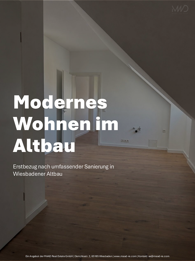 Erstbezug nach Sanierung | Stilvolle 2-Zimmer-Altbauwohnung nahe Künstlerviertel