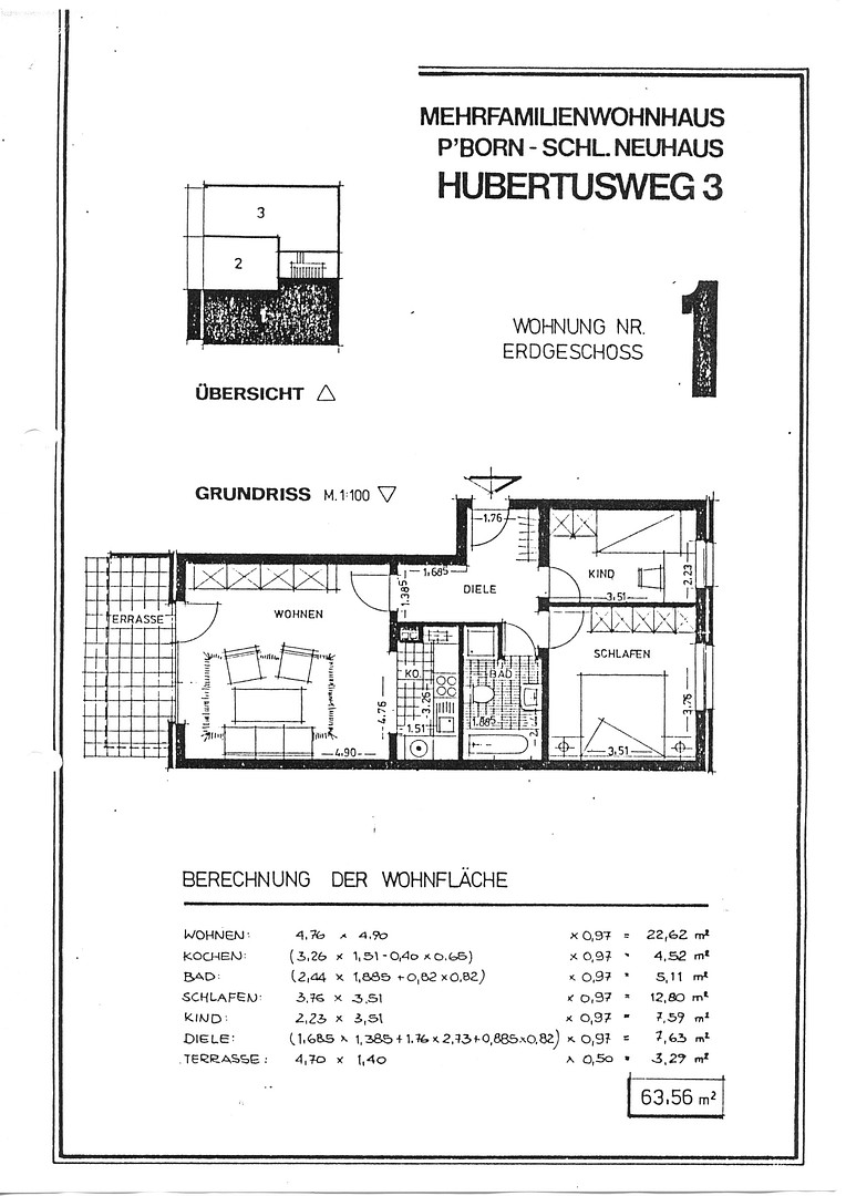 Von privat - schöne 3-Zi.-Whg. + Garten + Terrasse in Paderborn Schloß Neuhaus, ruhige + tolle Lage – Paderborn OT Schloß Neuhaus(Schloß Neuhaus) – Vorschaubild 30
