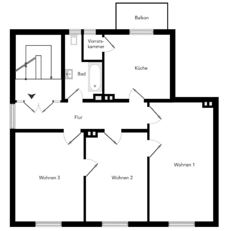 Zwischen Stadt & Ruhe – 3-Zimmer-Altbau mit Balkonidylle – Schwartauer Allee 121, 23554 Lübeck(Holstentor Nord) – Vorschaubild 14
