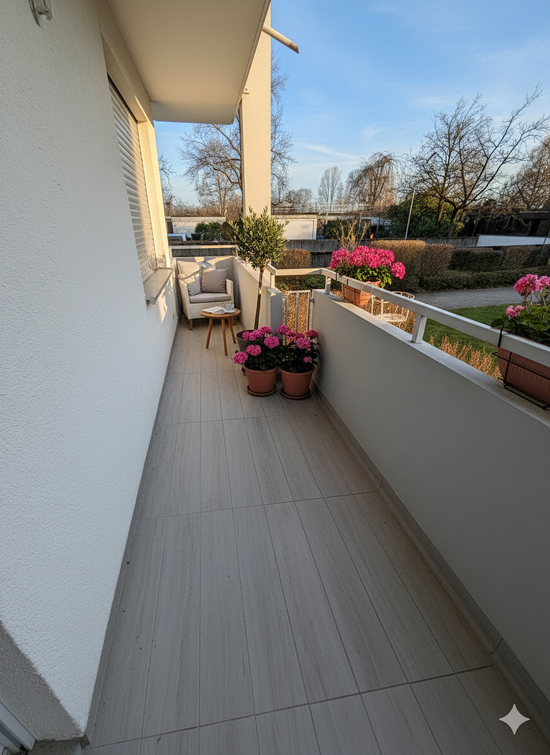 Erstbezug nach Modernisierung! 3-Zi.-Whg. mit großem Sonnenbalkon in grüner Lage – Warthestraße 10, 81927 München(Englschalking) – Vorschaubild 3