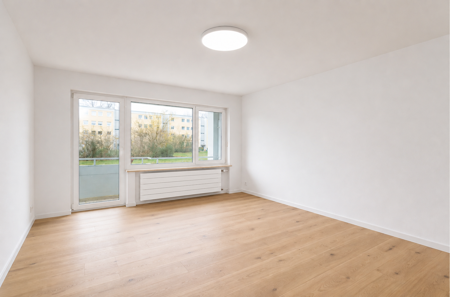 Erstbezug nach Modernisierung! 3-Zi.-Whg. mit großem Sonnenbalkon in grüner Lage – Warthestraße 10, 81927 München(Englschalking) – Vorschaubild 2