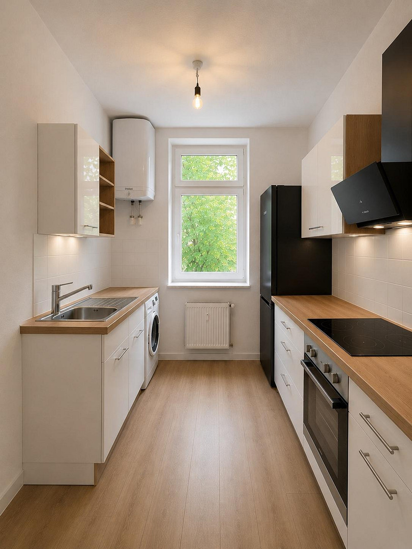 Frisch sanierte 2-Zimmer-Wohnung mit neuer Einbauküche & Tageslichtbad in Stadtfeld-Ost – Winckelmannstr. 29, 39108 Magdeburg(Stadtfeld) – Vorschaubild 10