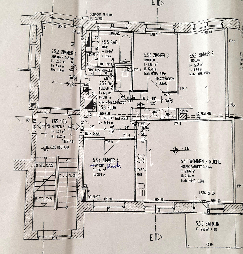 5-Zimmer Familienwohnung in gemeinschaftlichem Wohnprojekt – Lübeck(Innenstadt) – Vorschaubild 7