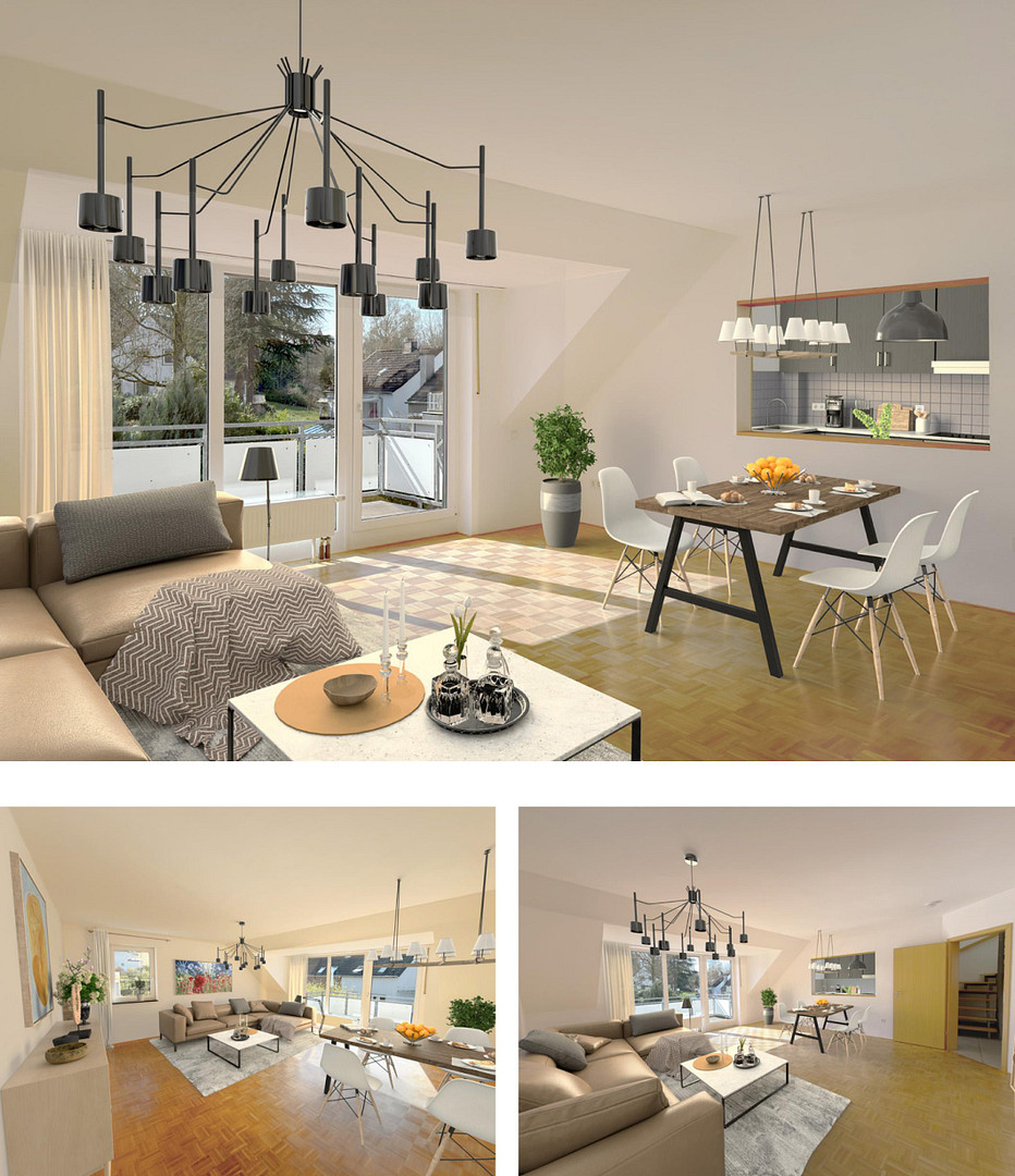 Stilvolle Maisonette mit Balkon und Top-Lage in Dortmund-Benninghofen – Brücherhofstr. 63a, 44269 Dortmund(Brücherhof) – Vorschaubild 2