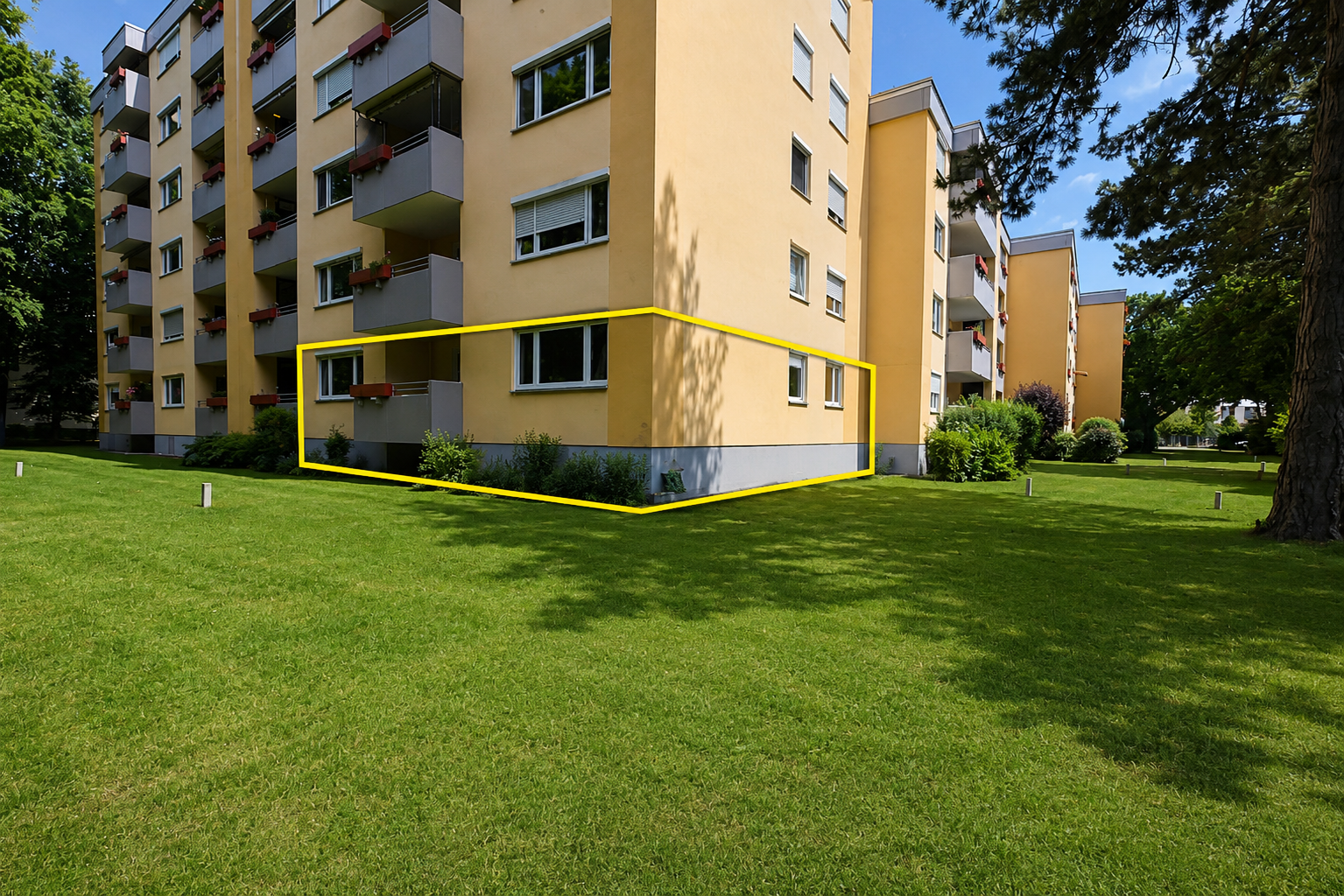 Wunderschöne, teilsanierte 3-ZW in naturnaher Lage in Nürnberg – Nürnberg(Gartenstadt) – Vorschaubild 3
