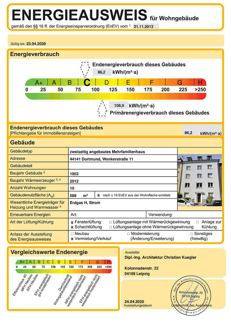 Lichtdurchflutete 3-Zimmer-Wohnung in ruhiger Innenstadtlage – Wenkerstr. 11, 44141 Dortmund(Mitte) – Vorschaubild 23