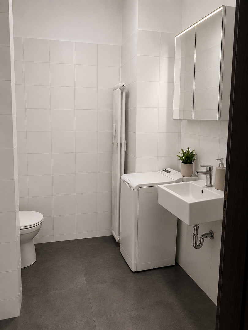 1-Zi.-Wohnung Univiertel, Erstbezug, TG, Loggia, möbliert, inkl. Spül& Waschmaschine, NK & Internet – Josef-Priller-Straße 4, 86159 Augsburg(Universitätsviertel) – Vorschaubild 12