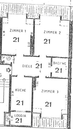 flexible Dachgeschosswohnung in Köln-Junkersdorf – Köln(Junkersdorf) – Vorschaubild 16