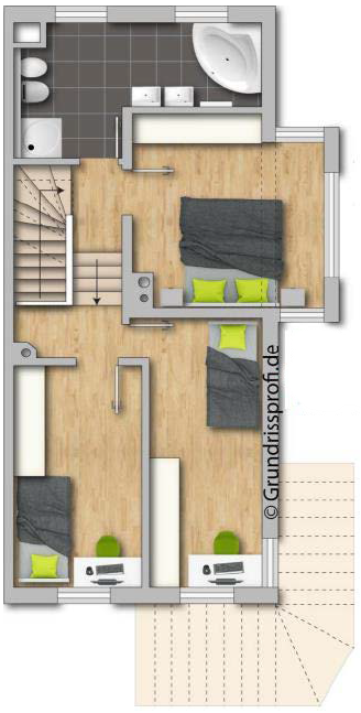 Großes und gepflegtes Reihenendhaus in Splitlevelbauweise – Edling – Vorschaubild 23
