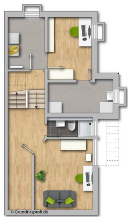 Großes und gepflegtes Reihenendhaus in Splitlevelbauweise – Edling – Vorschaubild 25