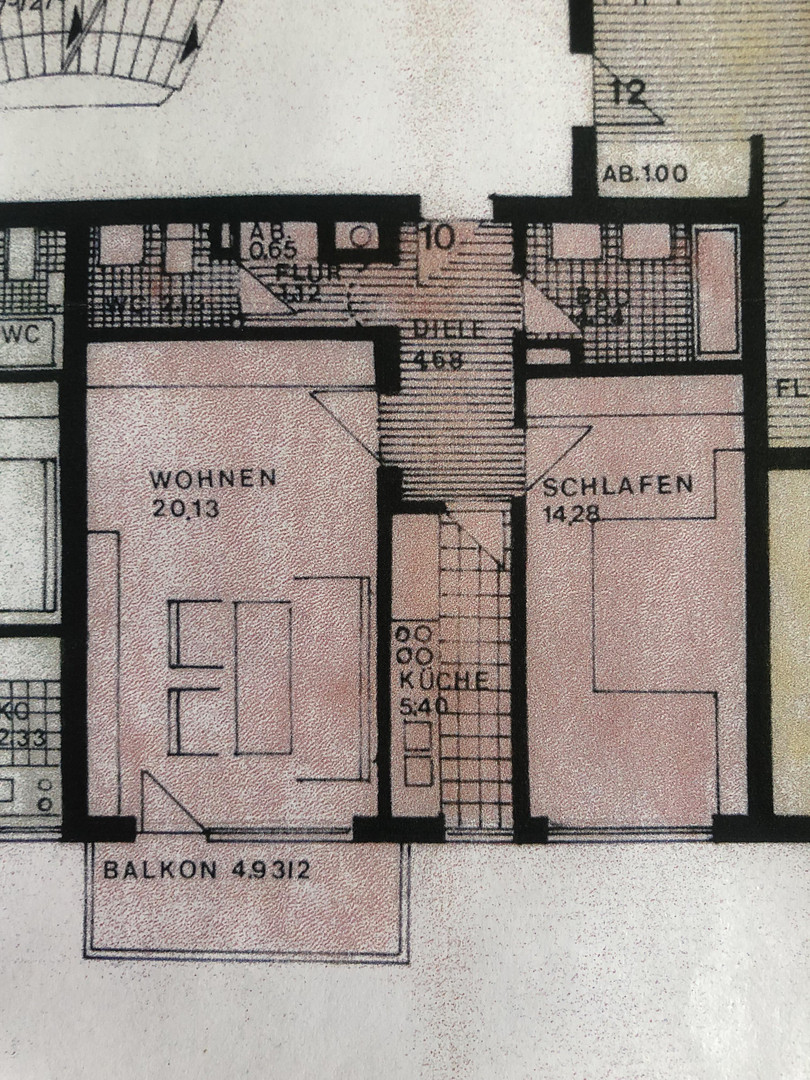 Helle 2-Zimmer-Wohnung, ruhige Lage in Moosach, Balkon mit Blick ins Grüne, möbliert übernehmbar – 80992 München(Moosach) – Vorschaubild 29