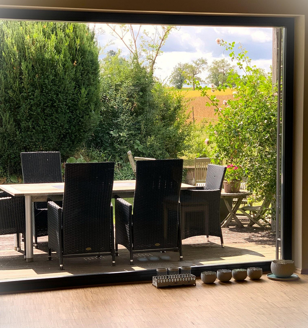 Lichtdurchflutetes Design Architekten Holzhaus, naturnahe sonnige Feldrandlage, ca.30 min.v. Stgt – Tiefenbronn(Lehningen) – Vorschaubild 46