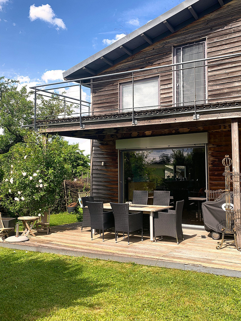 Lichtdurchflutetes Design Architekten Holzhaus, naturnahe sonnige Feldrandlage, ca.30 min.v. Stgt – Tiefenbronn(Lehningen) – Vorschaubild 40