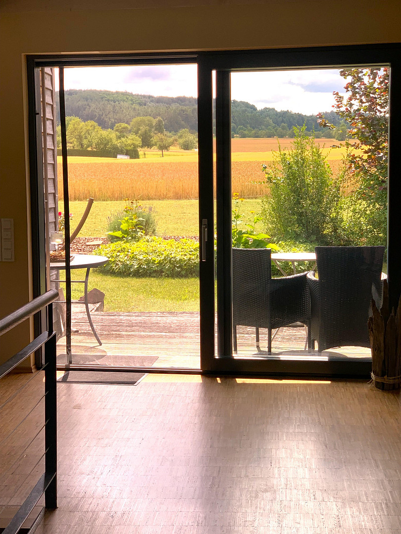Lichtdurchflutetes Design Architekten Holzhaus, naturnahe sonnige Feldrandlage, ca.30 min.v. Stgt – Tiefenbronn(Lehningen) – Vorschaubild 48