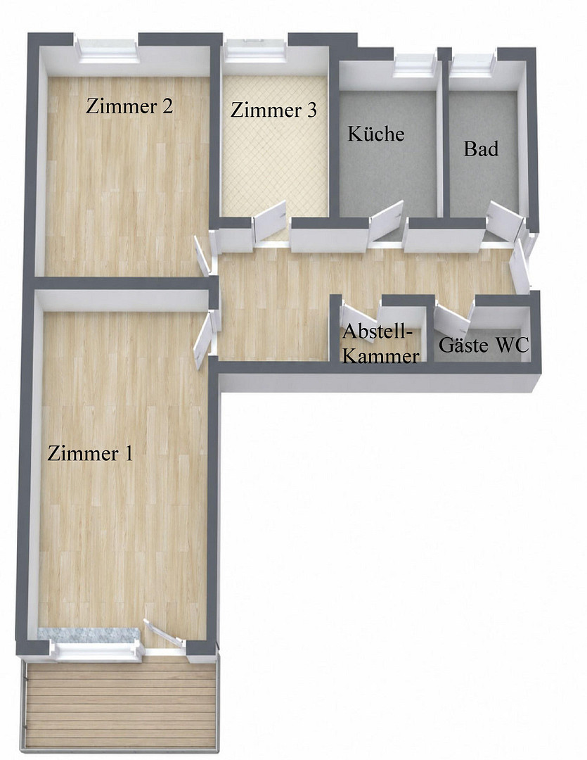 3 WG Zimmer in 3-4er WG Zimmer 1 -- 900 € / Zimmer 2 -- 800 € / Zimmer 3 -- 700 € – Karl-Marx-Ring 92, 81735 München-Ramersdorf(Neuperlach) – Vorschaubild 13