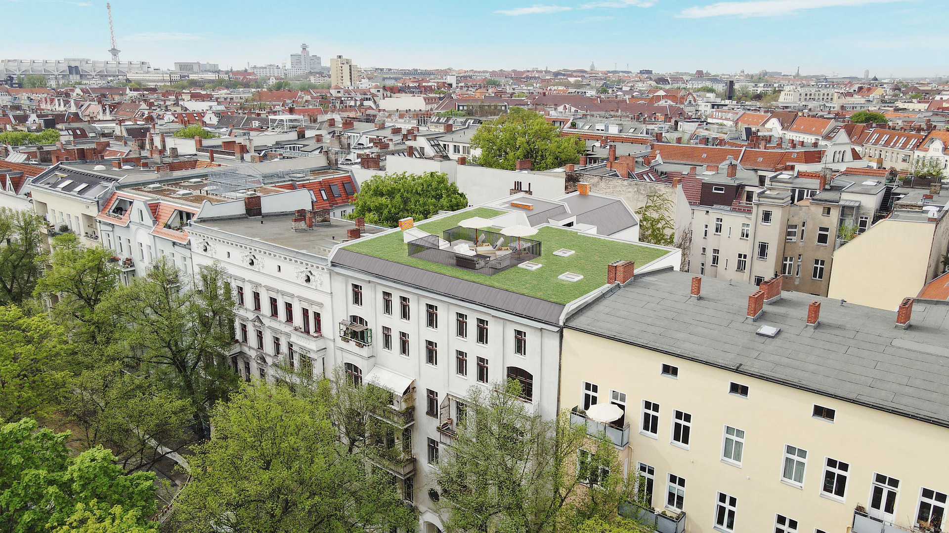 Ihr 280m² Penthouse am Stuttgarter Platz  | DG-Rohling zum Selbstausbau | Aufzug & Dachterrasse – Rönnestraße 4, 14057 Berlin(Charlottenburg) – Vorschaubild 3