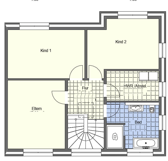 Neubau einer DHH 5-Zimmer-Haus in Hiltrup-Sternkamp 20a, Erstbezug – Sternkamp 20, 48165 Münster(Hiltrup) – Vorschaubild 7