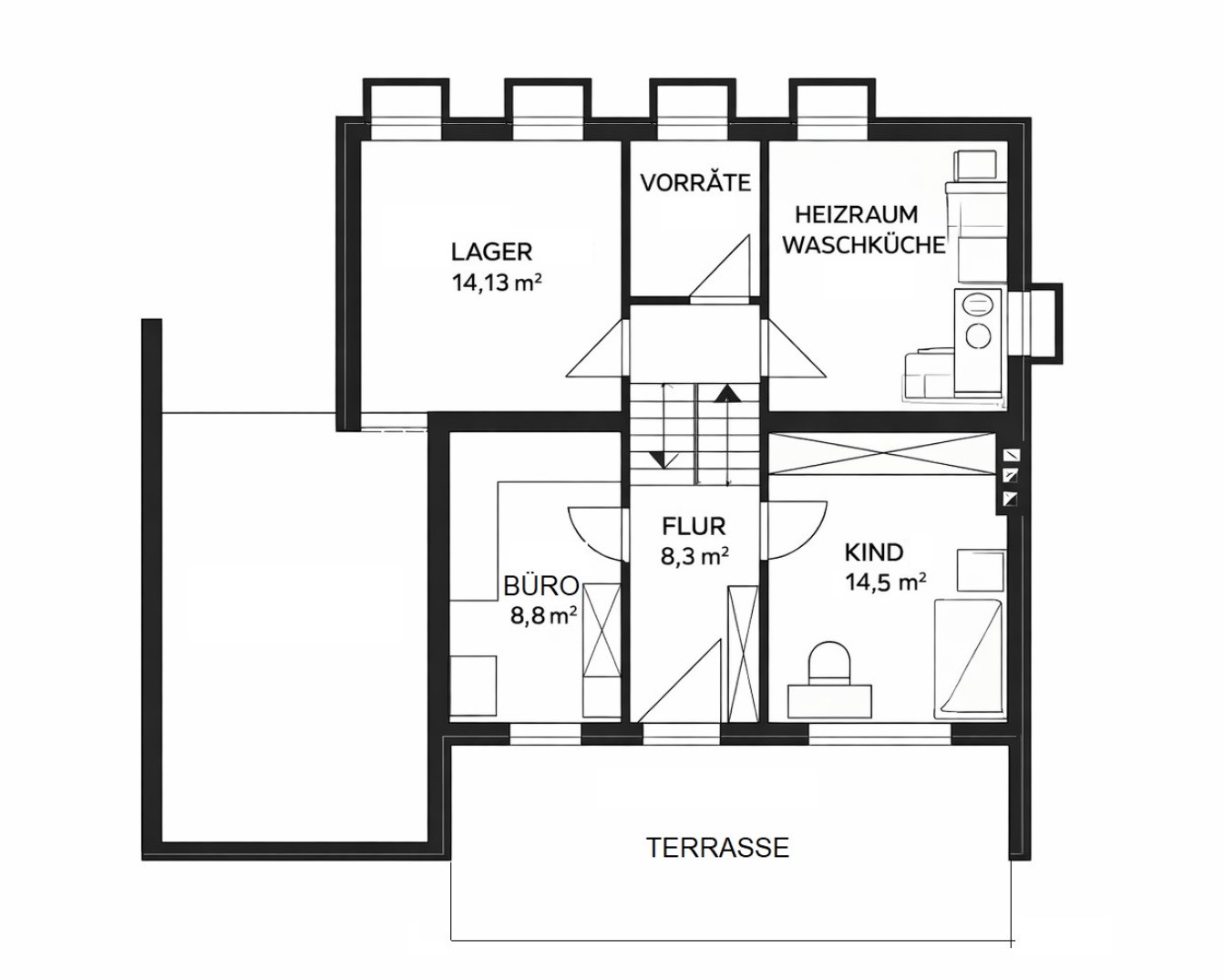 Freistehendes, modernes Einfamilienhaus in traumhafter Lage - einzugsbereit! – Ottostraße 24, 47803 Krefeld(Kempener Feld/Baackeshof) – Vorschaubild 22