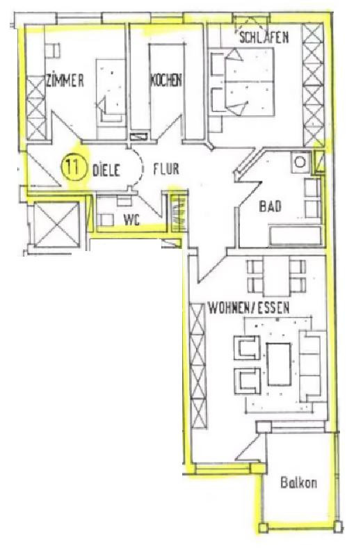 Moderne und provisionsfreie Wohnung am Eselsberg mit Süd-Balkon und Uni-Nähe – Virchowstrasse 13, 89075 Ulm – Vorschaubild 21