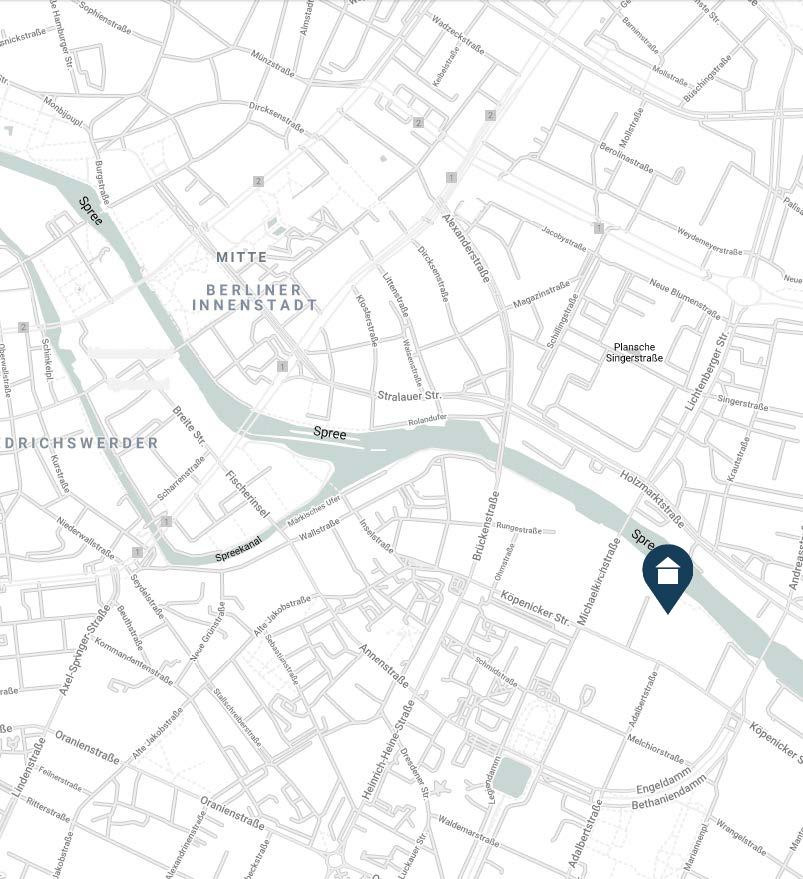 Modernes Penthouse-Loft in Berlin-Mitte direkt an der Spree – Wilhelmine-Gemberg-Weg 6, 10179 Berlin(Mitte) – Vorschaubild 17