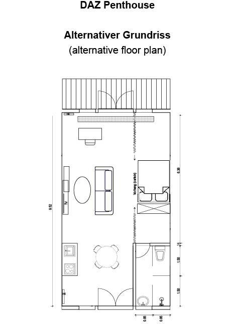 Modernes Penthouse-Loft in Berlin-Mitte direkt an der Spree – Wilhelmine-Gemberg-Weg 6, 10179 Berlin(Mitte) – Vorschaubild 18