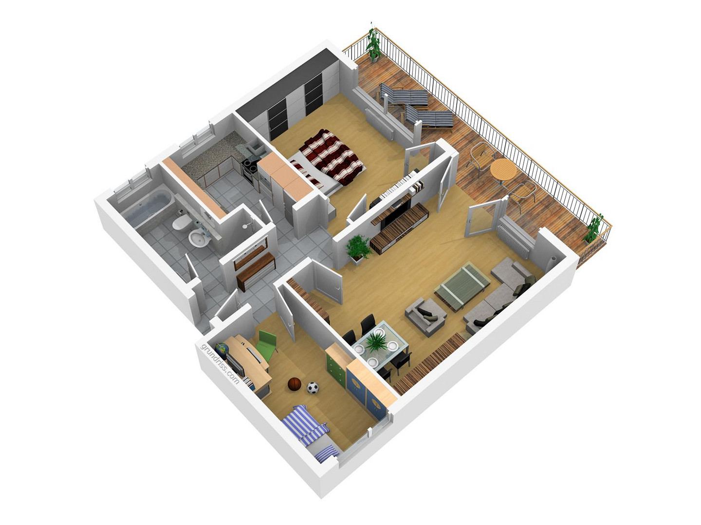 Stilvoll sanierte 3-Zi-Hochparterre-Wohnung mit EBK, Balkon & Garage in Beuel Küdinghoven – Samansstr. 17, 53227 Bonn(Küdinghoven) – Vorschaubild 25