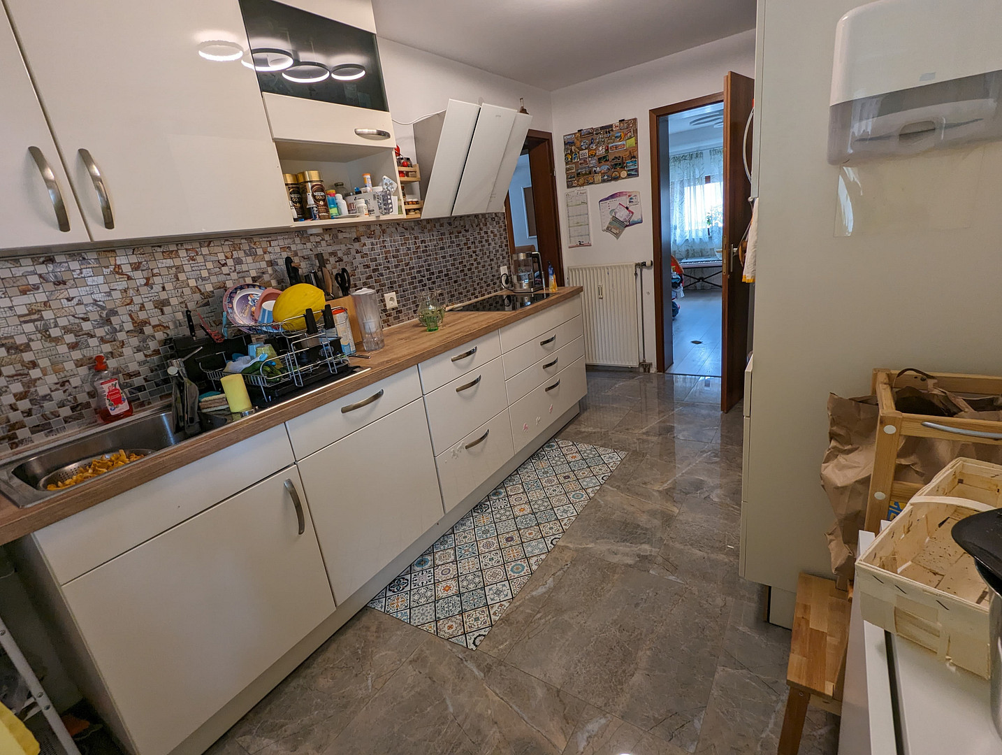 gepflegte 4-Zimmer-Maisonette-Wohnung mit Balkon, Küche und Tiefgarage – Kriegstr., 75180 Pforzheim – Vorschaubild 9