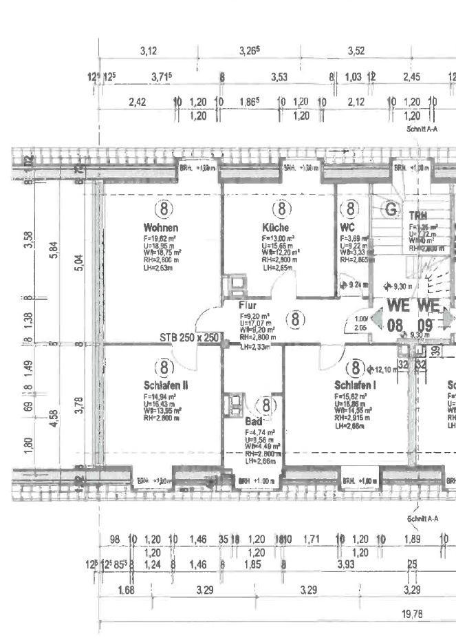 Gut geschnittene 3-Raum KDB DG-Wohnung – Huttropstr. 52, 45138 Essen(Huttrop) – Vorschaubild 12