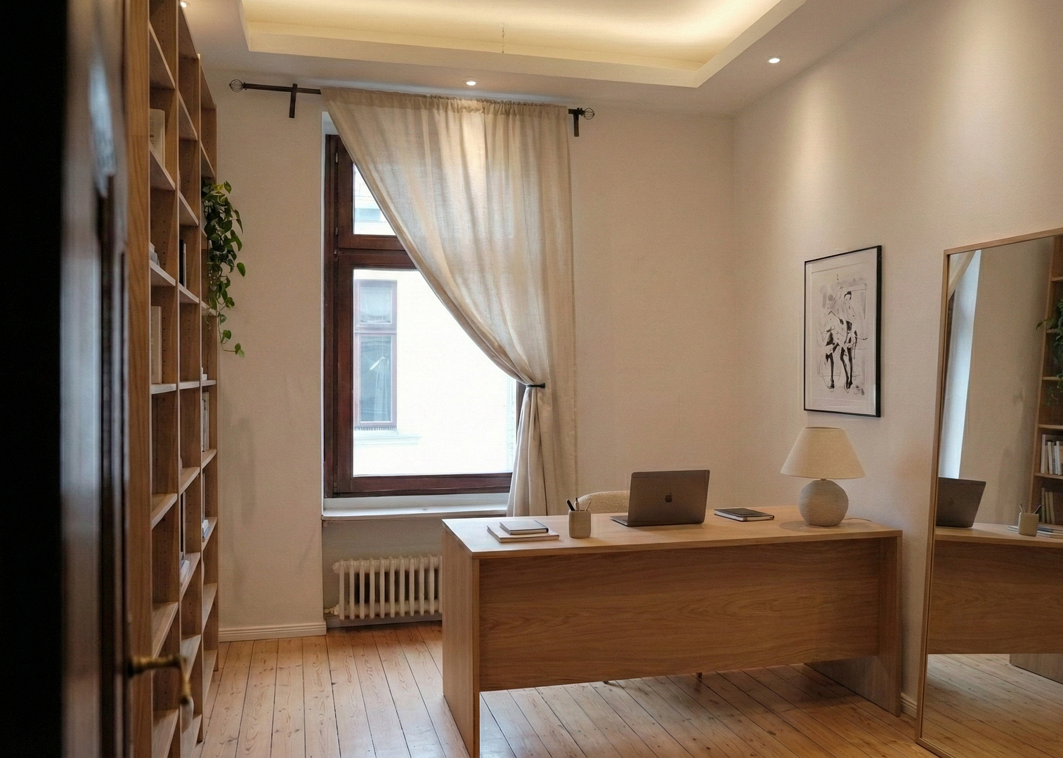 Bezugsfreie 3-Zimmer-Altbauwohnung mit Charme im 4. OG – saniert, mit Wohnküche – Berlin(Charlottenburg) – Vorschaubild 7