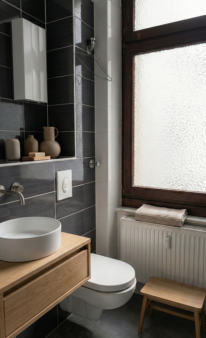 Bezugsfreie 3-Zimmer-Altbauwohnung mit Charme im 4. OG – saniert, mit Wohnküche – Berlin(Charlottenburg) – Vorschaubild 9